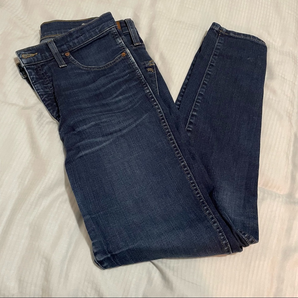 Madewell High Rise 10” Skinny Skinny Jeans size 30